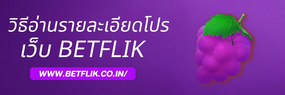 วิธีอ่านรายละเอียดโปรโมชั่น betflikpov ให้เข้าใจ