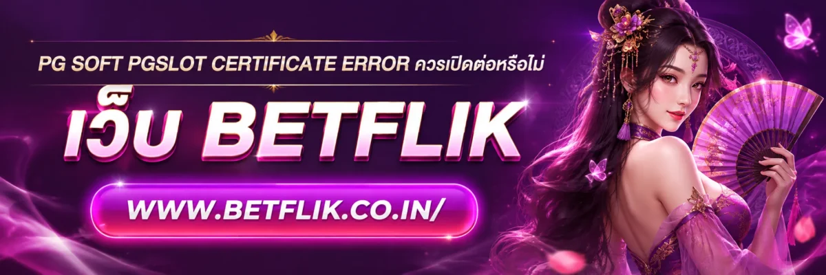 pg soft pgslot Certificate Error ควรเปิดต่อหรือไม่